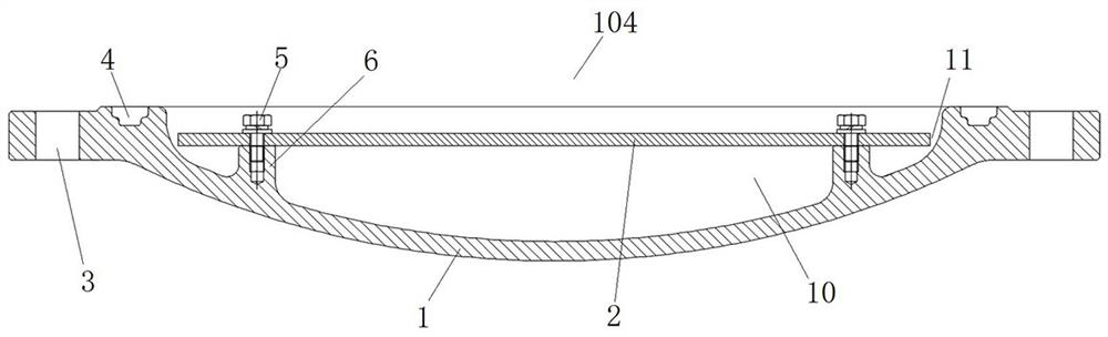 Particle trap and cylinder structure for gis/gil