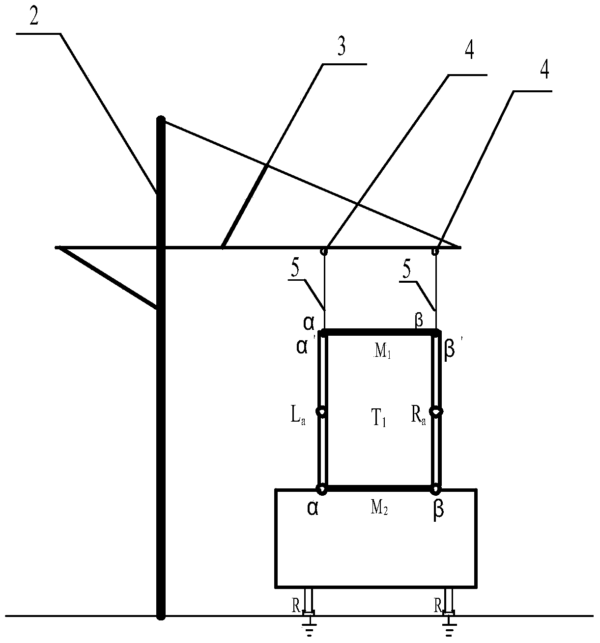 Electrified railway power grid system without negative sequence or spaced power supply networks in whole process