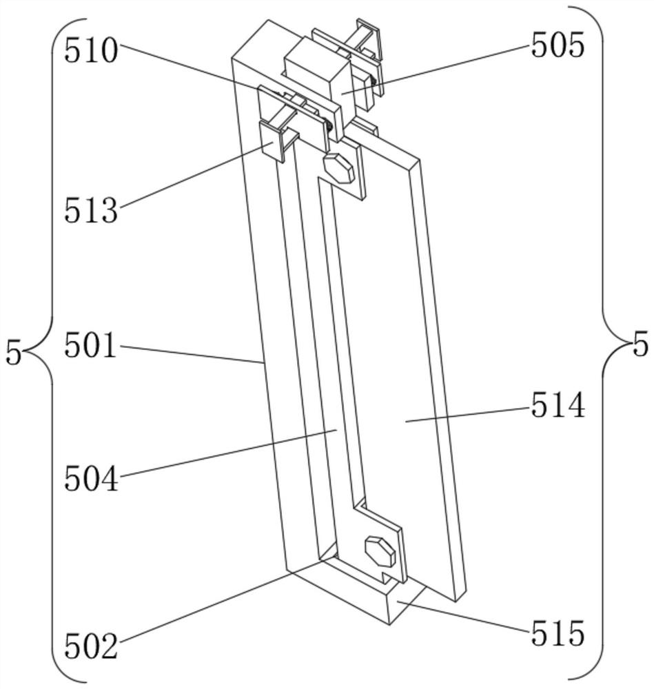 Endoscope tube cleaning and disinfecting device for digestive system department