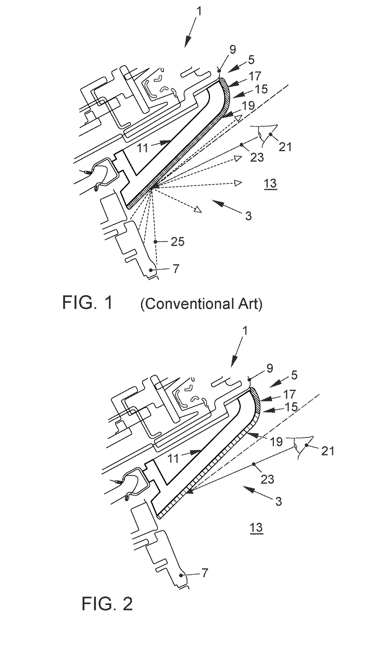 Decorative element for an interior of a motor vehicle, device for an interior of a motor vehicle, motor vehicle, and method for producing a decorative element