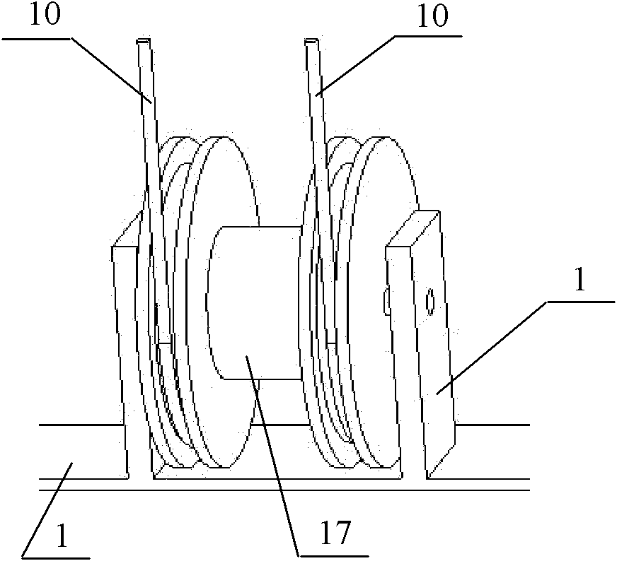 Hydraulic drive injection based bottom sediment acoustic characteristic in-situ detecting system