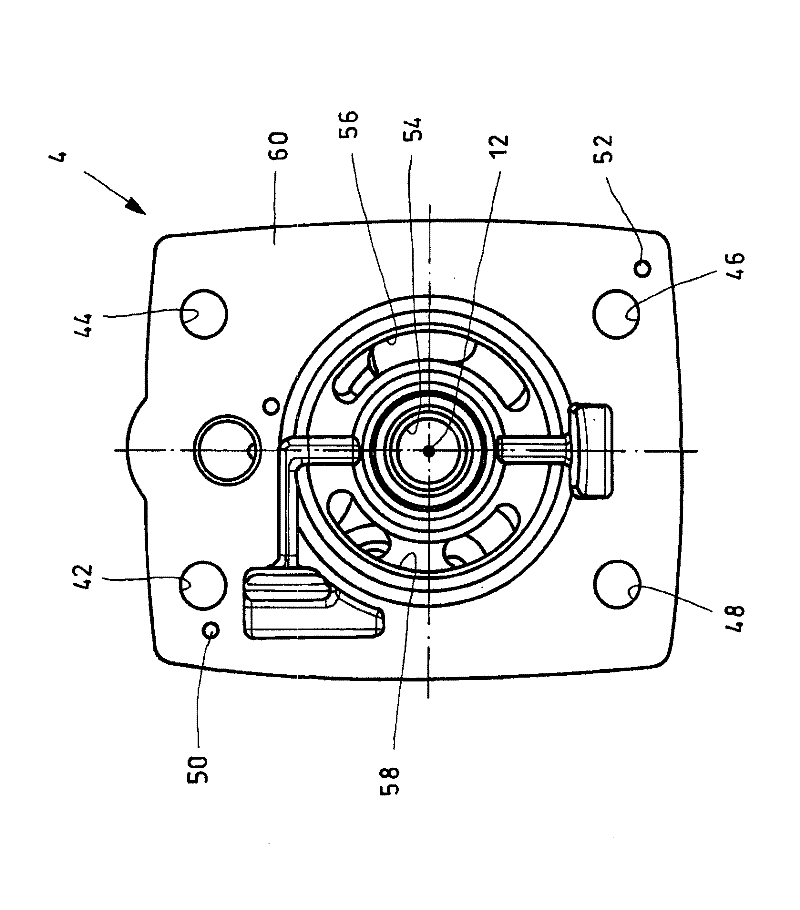 Machine housing of a hydraulic machine