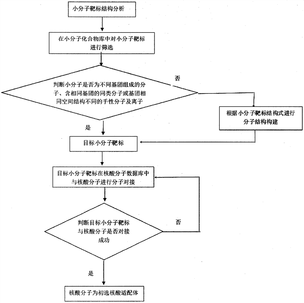 Computer-aided screening method for small molecule target nucleic acid aptamers based on high-performance computing platform and small molecule target nucleic acid aptamers