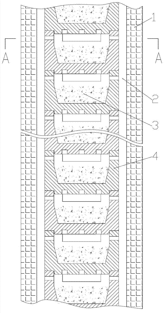 Continuous preparation method of tungsten carbide powder