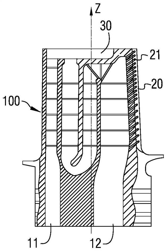 Blade micropore angle measuring method