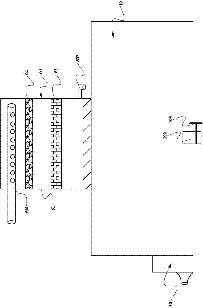 Nutrient solution supplying system structure for high-density planting