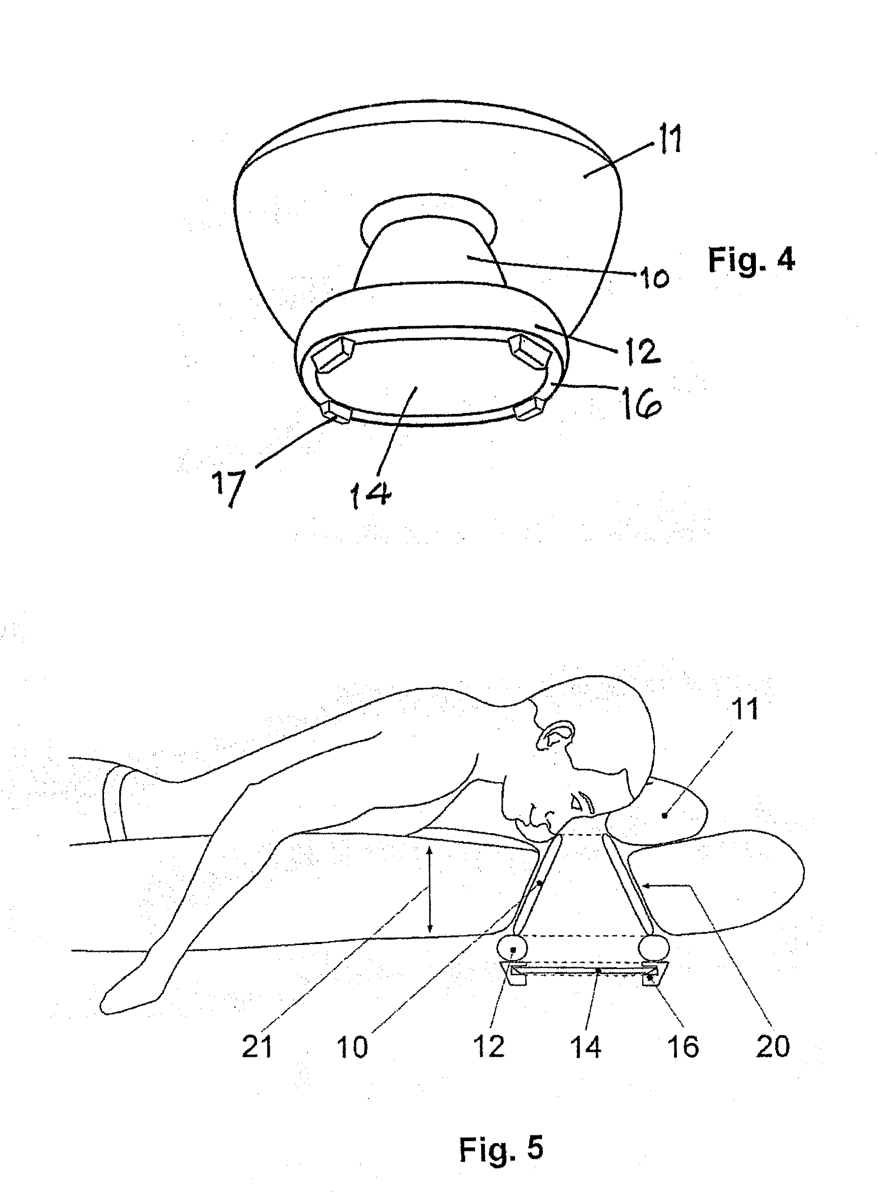 Underwater viewing unit for an air mattress