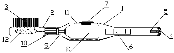 Novel vibration toothbrush