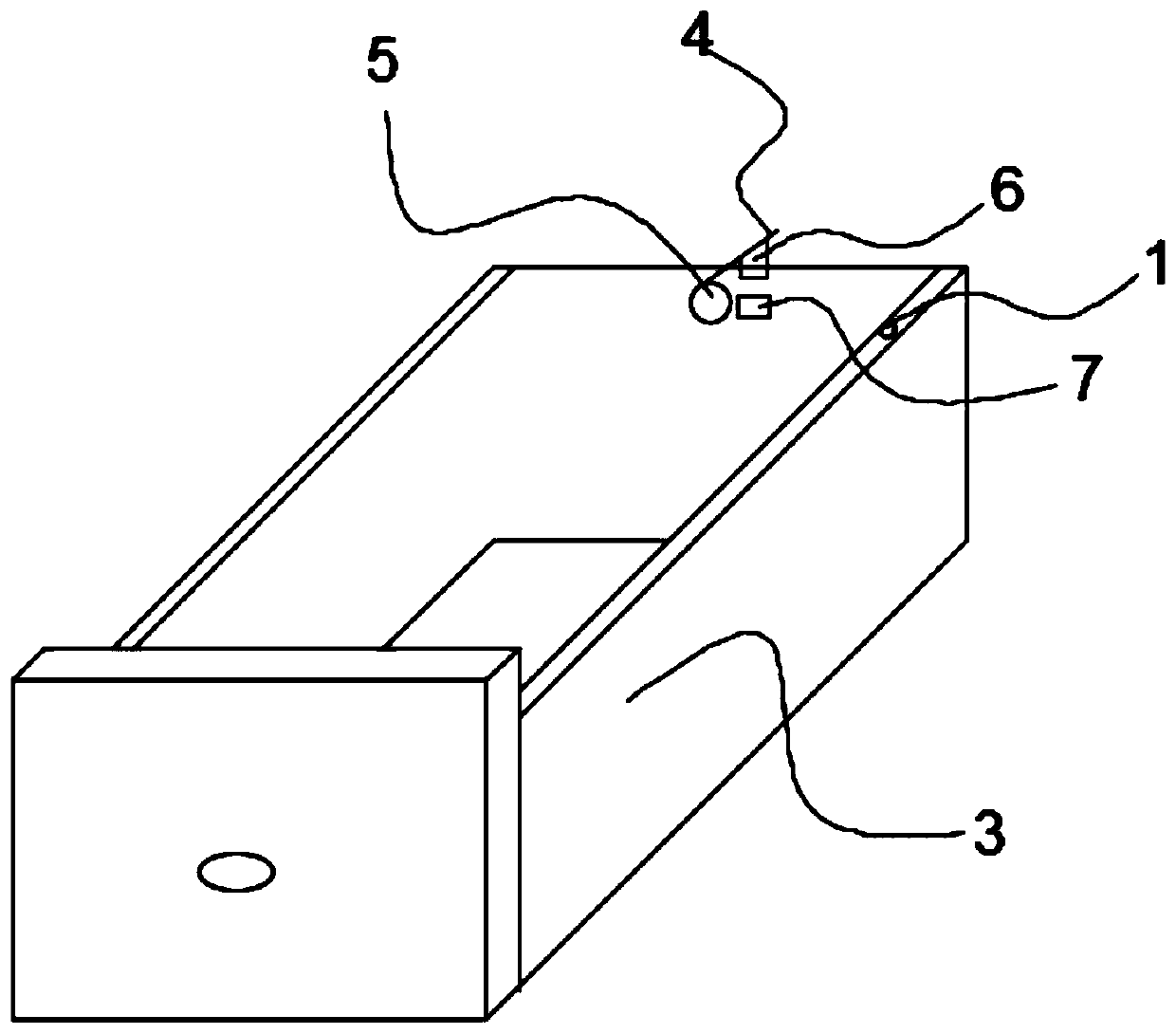 Laboratory department blood purification nursing device