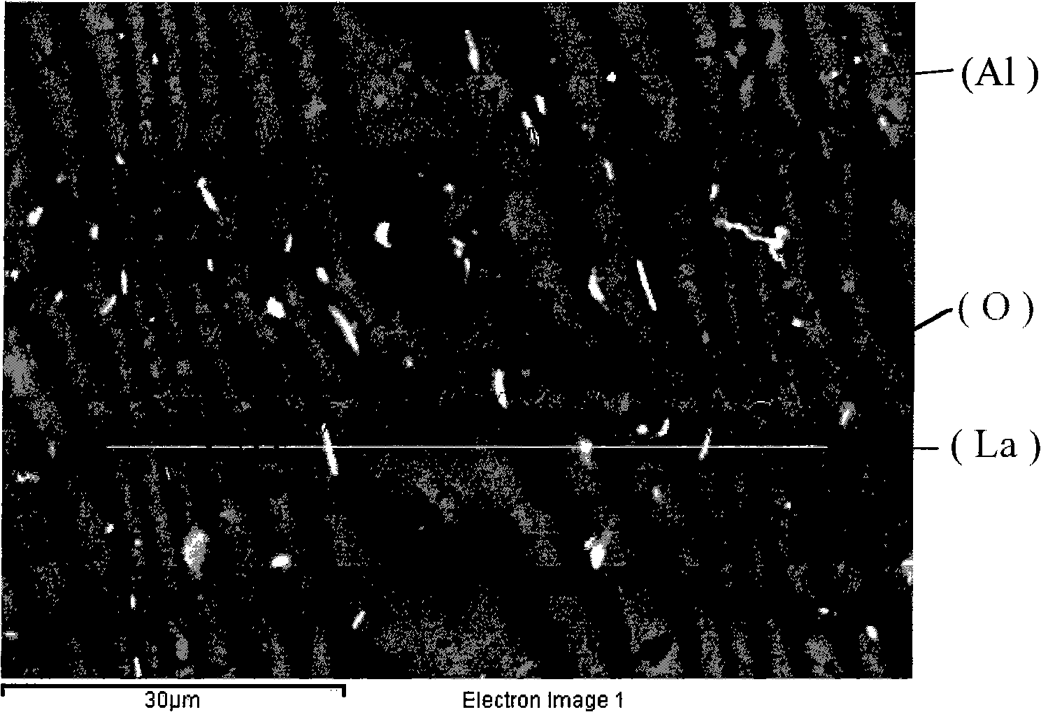 Lanthanum oxide-aluminum oxide composite coating prepared by plasma spraying method