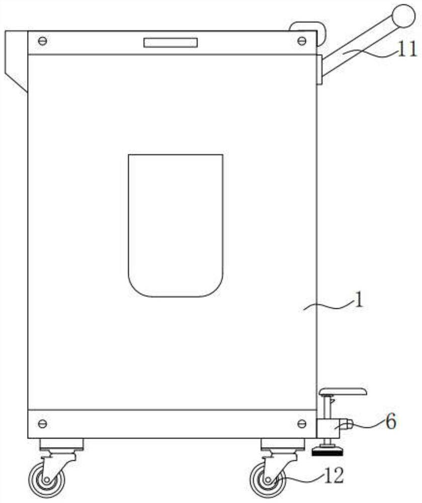 Convenient-to-use operation cart for automobile assembly