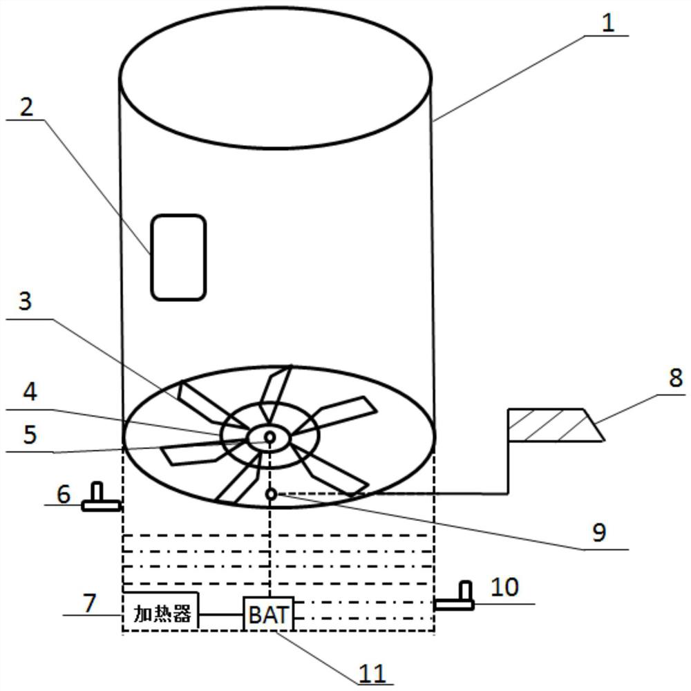 Tobacco feed liquid homogenizing device