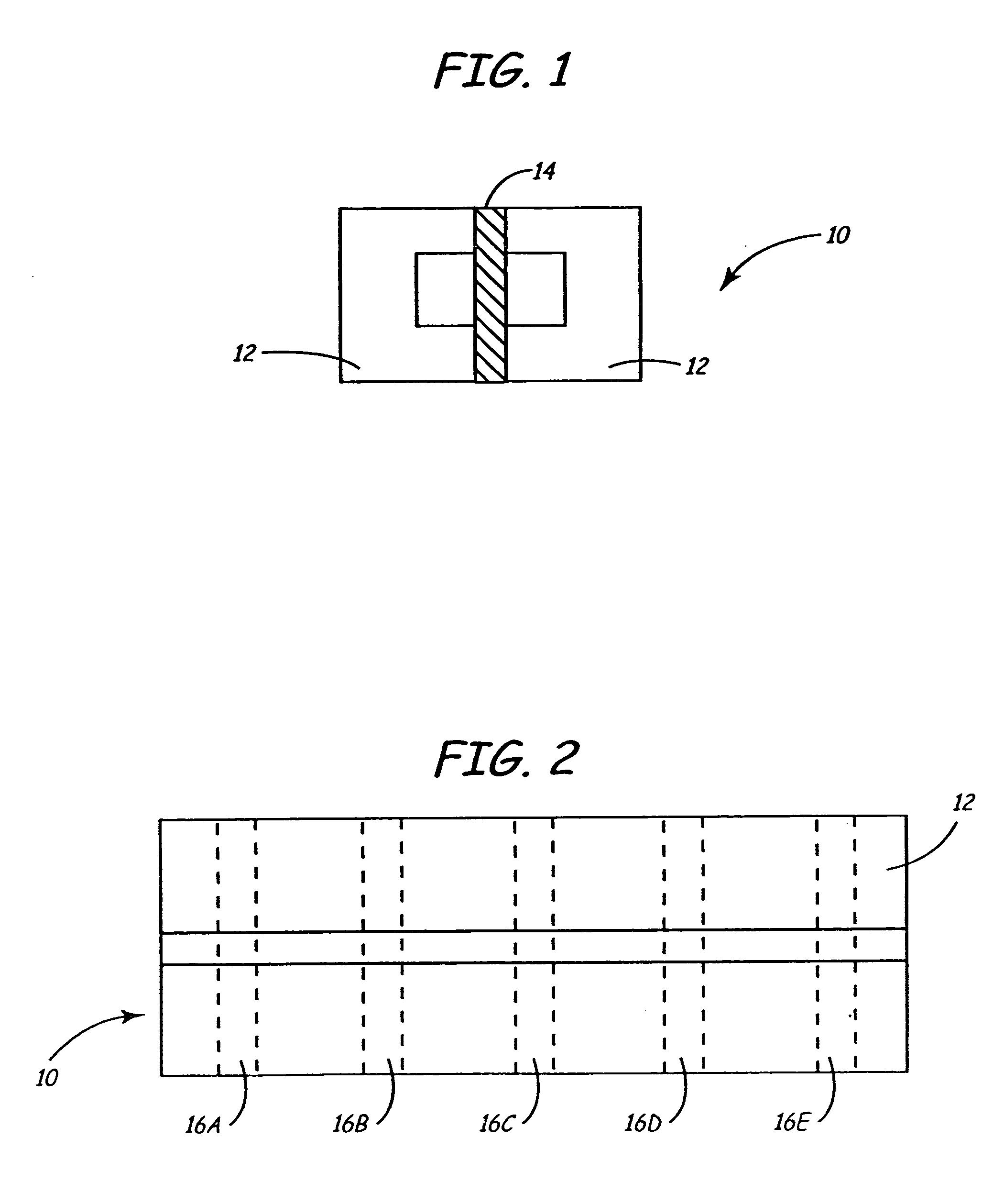 Low inductance, ferrite sub-gap substrate structure for surface film magnetic recording heads