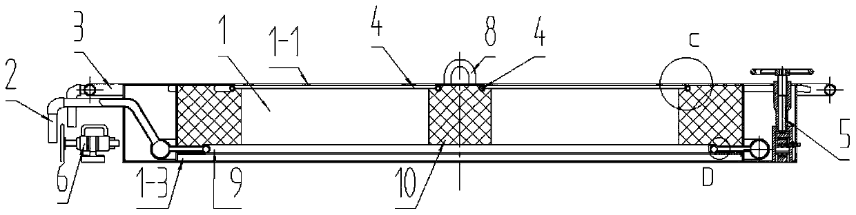 An atmosphere protective cover for electroslag furnace and electroslag furnace smelting system