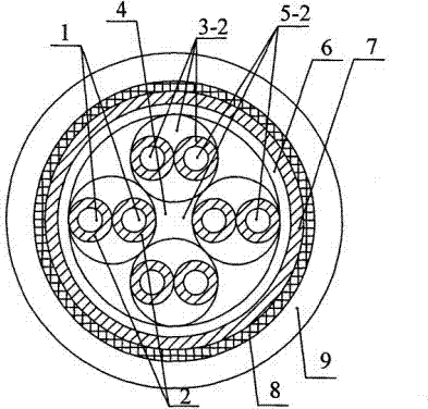 Instrument cable for nuclear power station