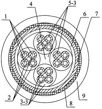 Instrument cable for nuclear power station