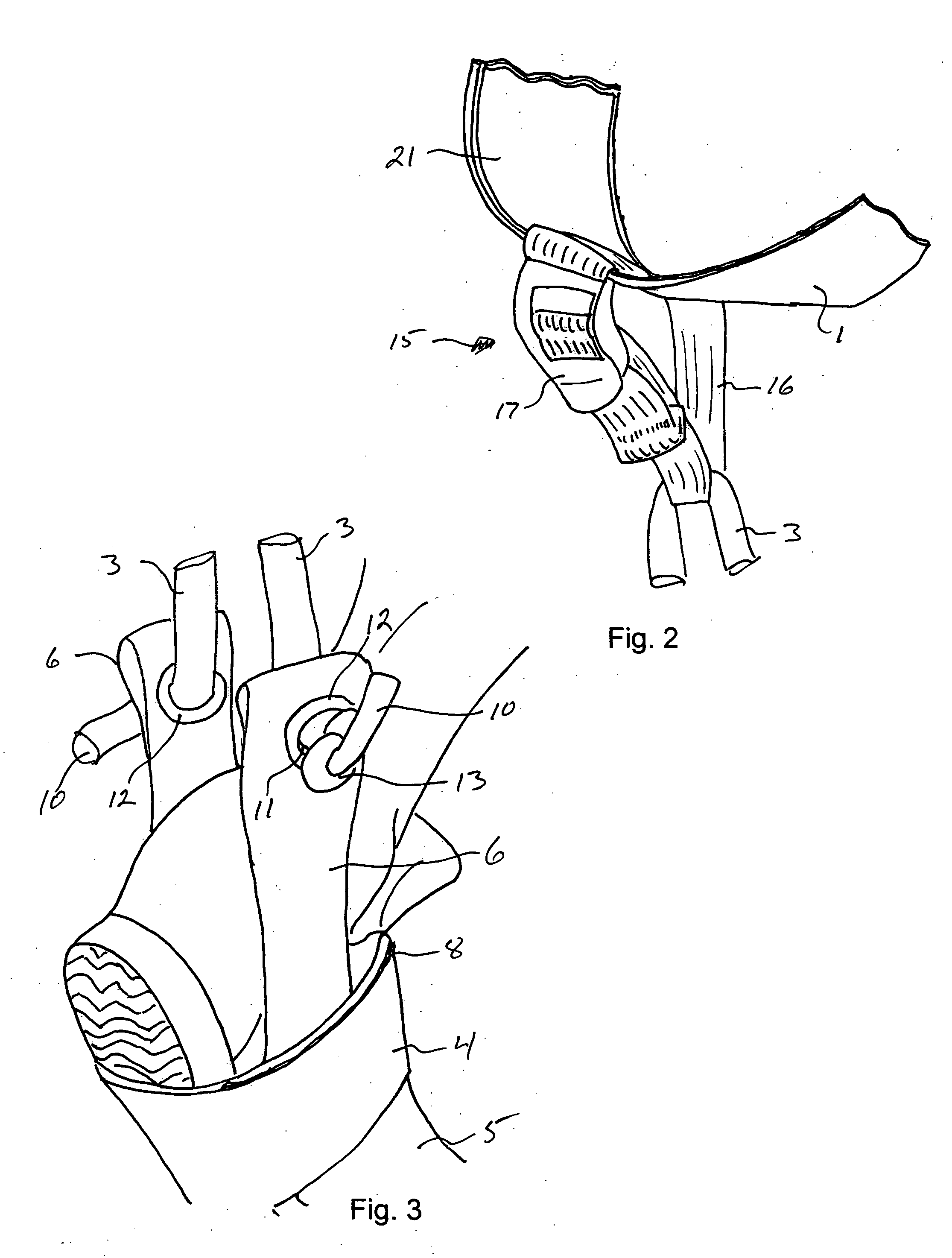 Runner training and exercise device