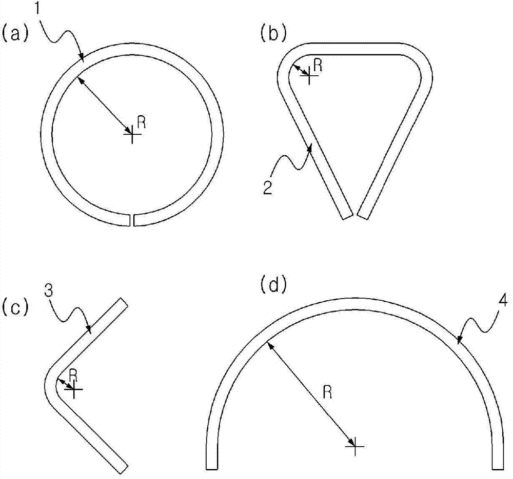 The composite girder having web members with various patterns