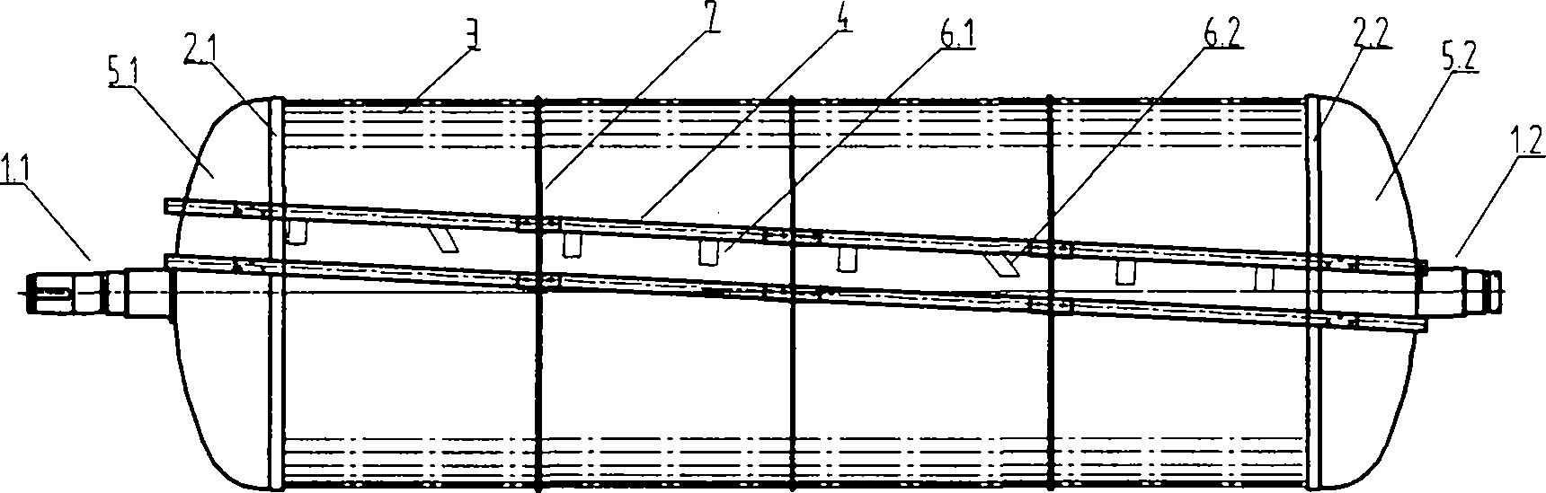 Improved tube bundle for tube bundle dryer