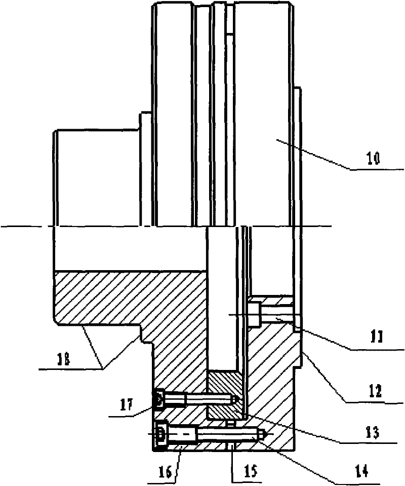 Composite processing method for grinding vane apex of rotor vane of aeroengine at high speed