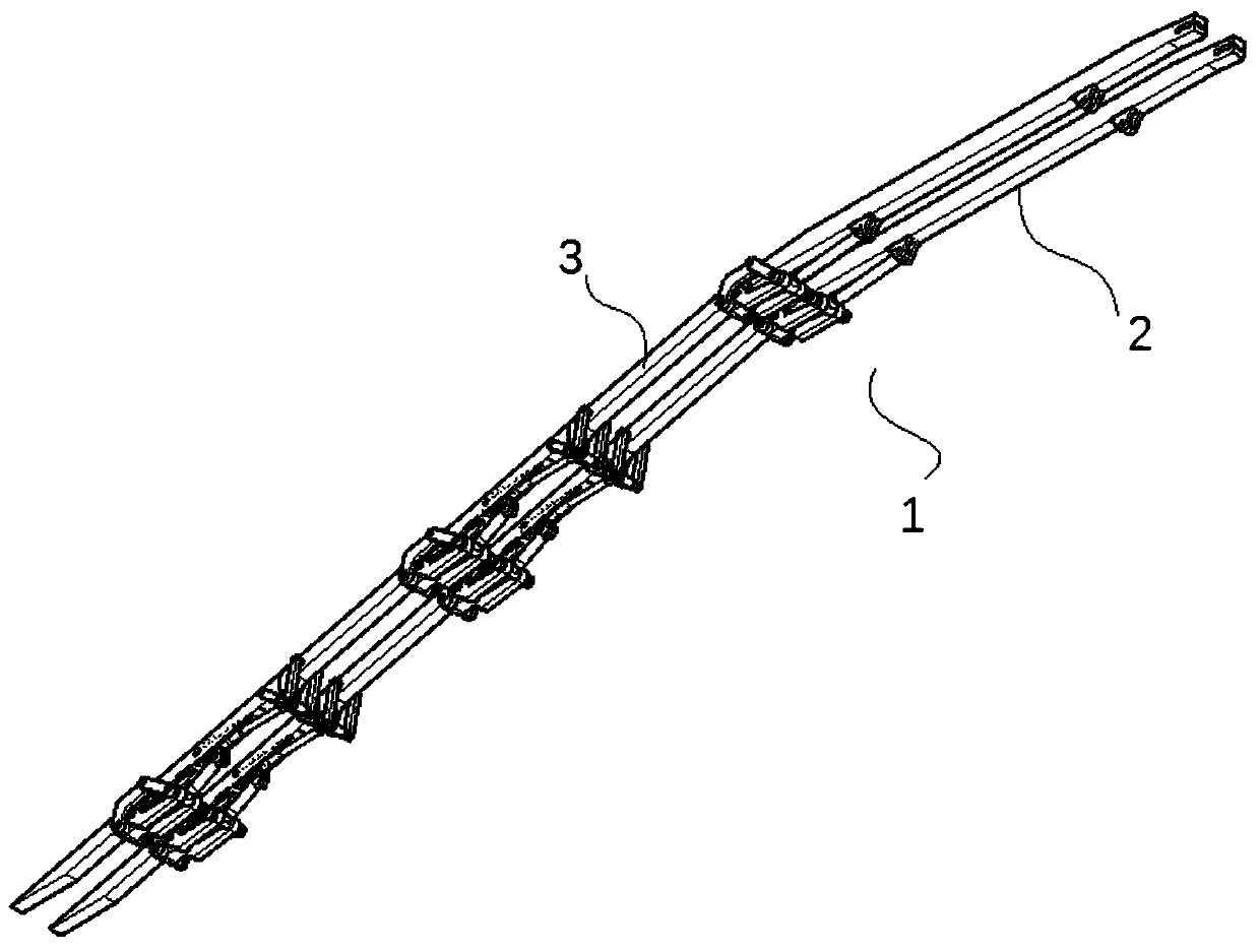 Movable folding platform bridge