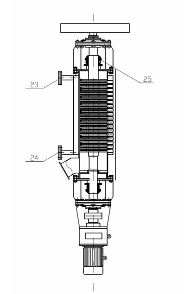 High-viscosity rapid drying machine