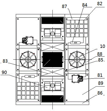 Air-conditioning system of pure electric passenger car