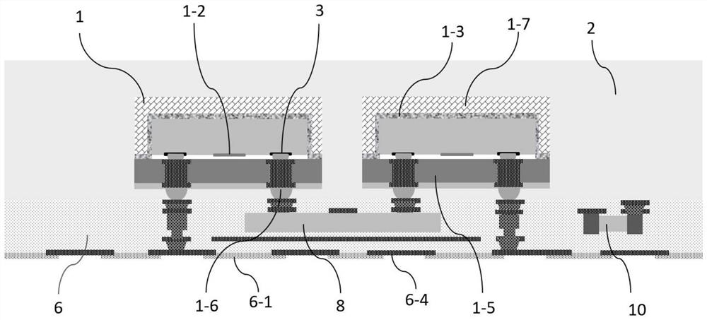 Embedded structure and manufacturing method of filter module