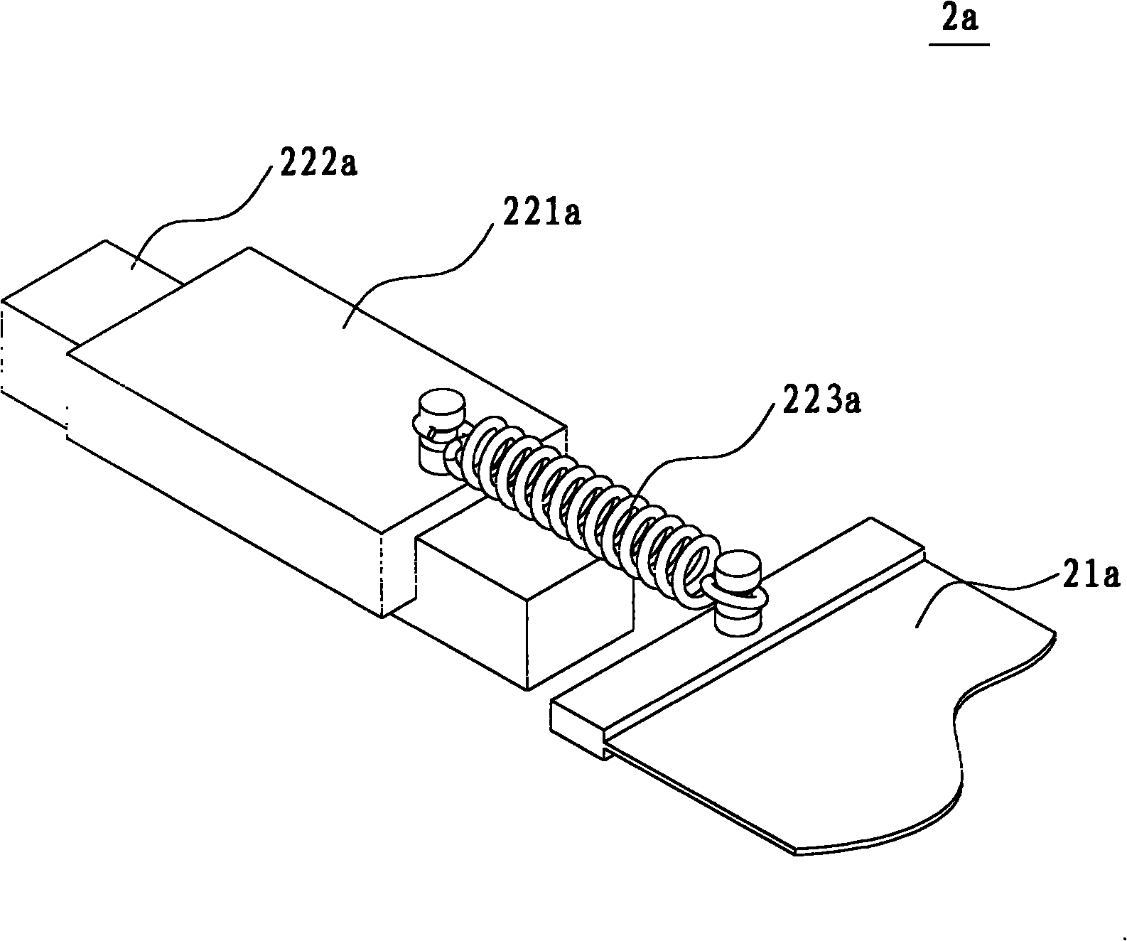 Stretching mechanism for metal mask plate stretching machine