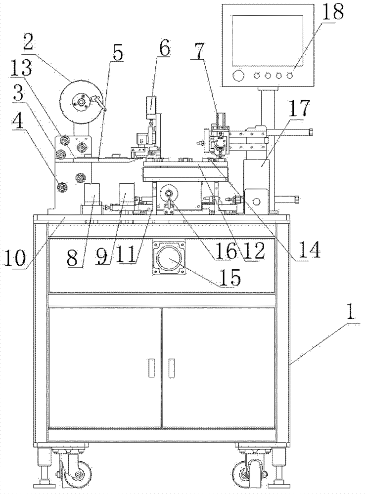 Full-automatic mylar adhering equipment