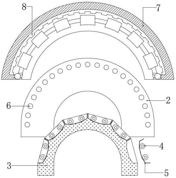 A steam sterilization device for furniture surface fabric production