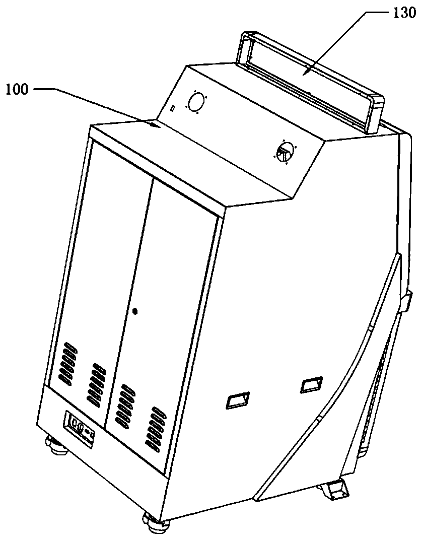 Film getting module and driving license self-service issuing machine comprising same