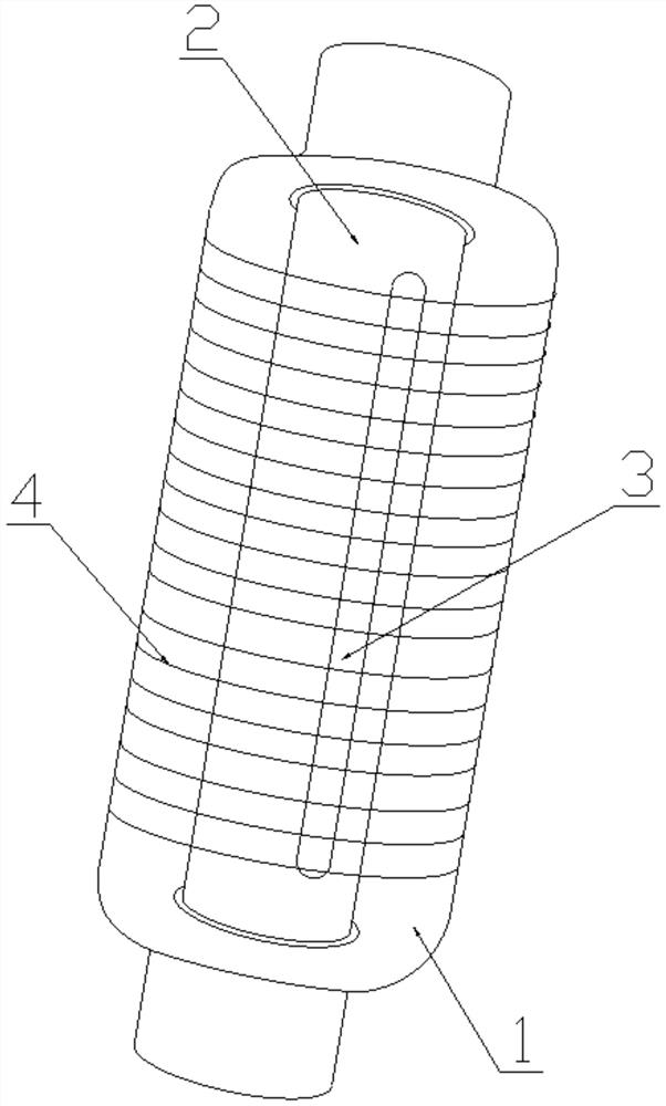 Novel ultraviolet lamp tube