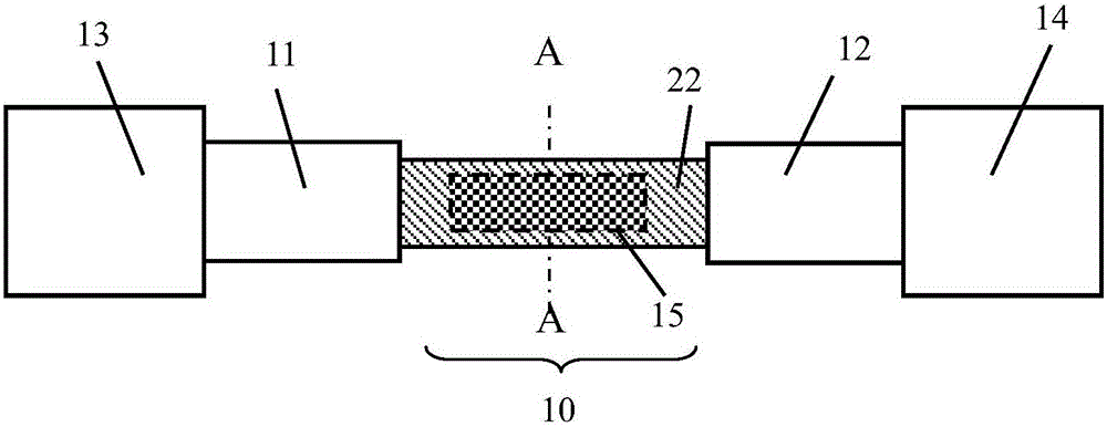 Short wave optical thermal detector and focal plane array device thereof