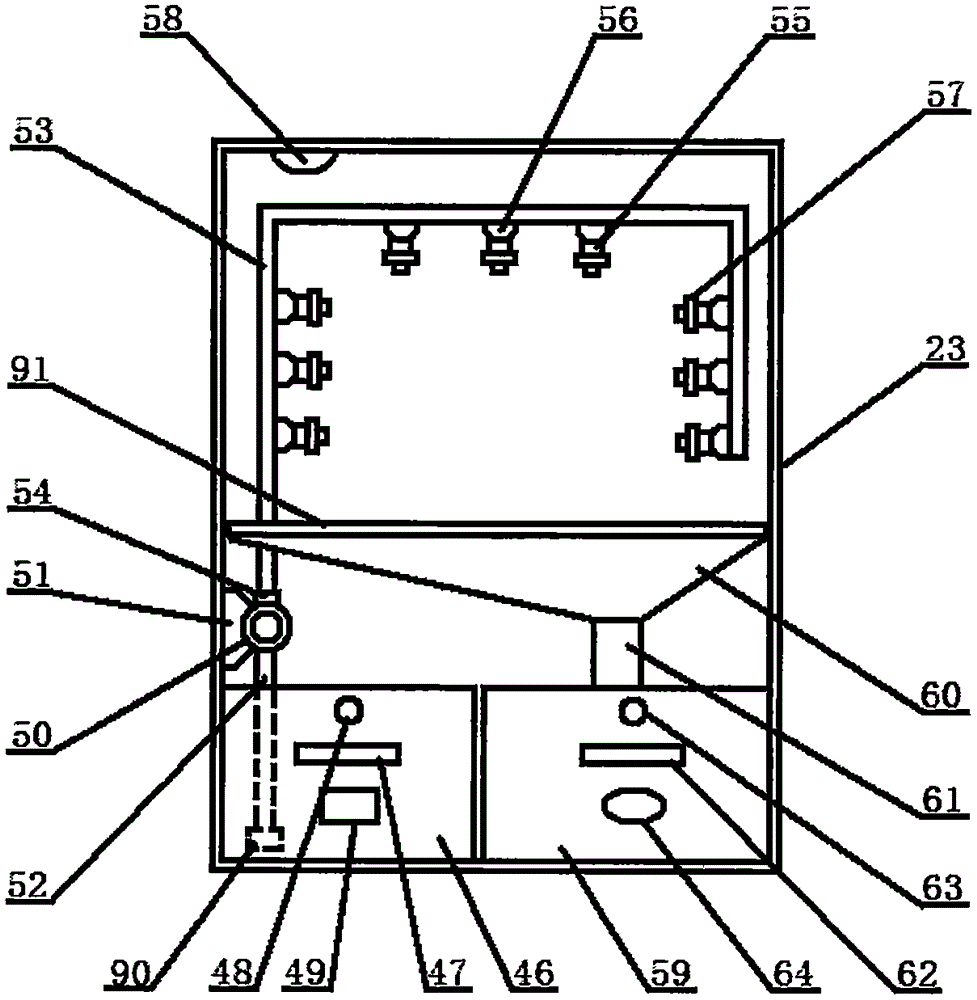 Cleaning and disinfection device for obstetrics