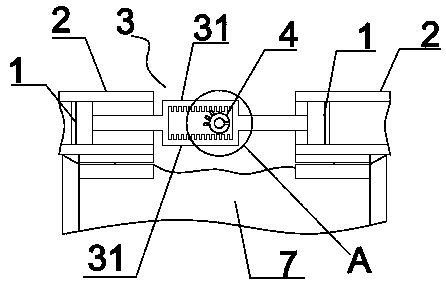 Novel horizontal gear and gear rack engine