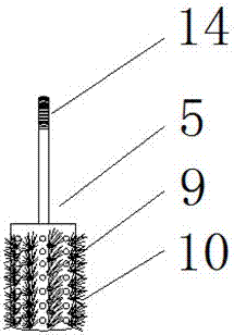 Computer keyboard dust remover