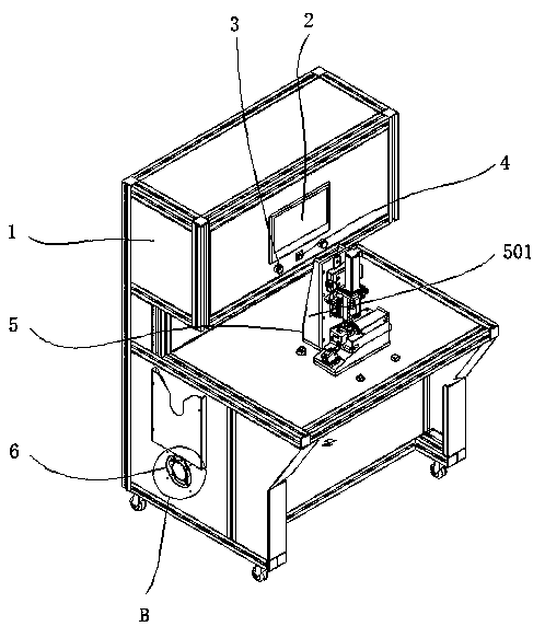 A water level sensor automatic debugging machine