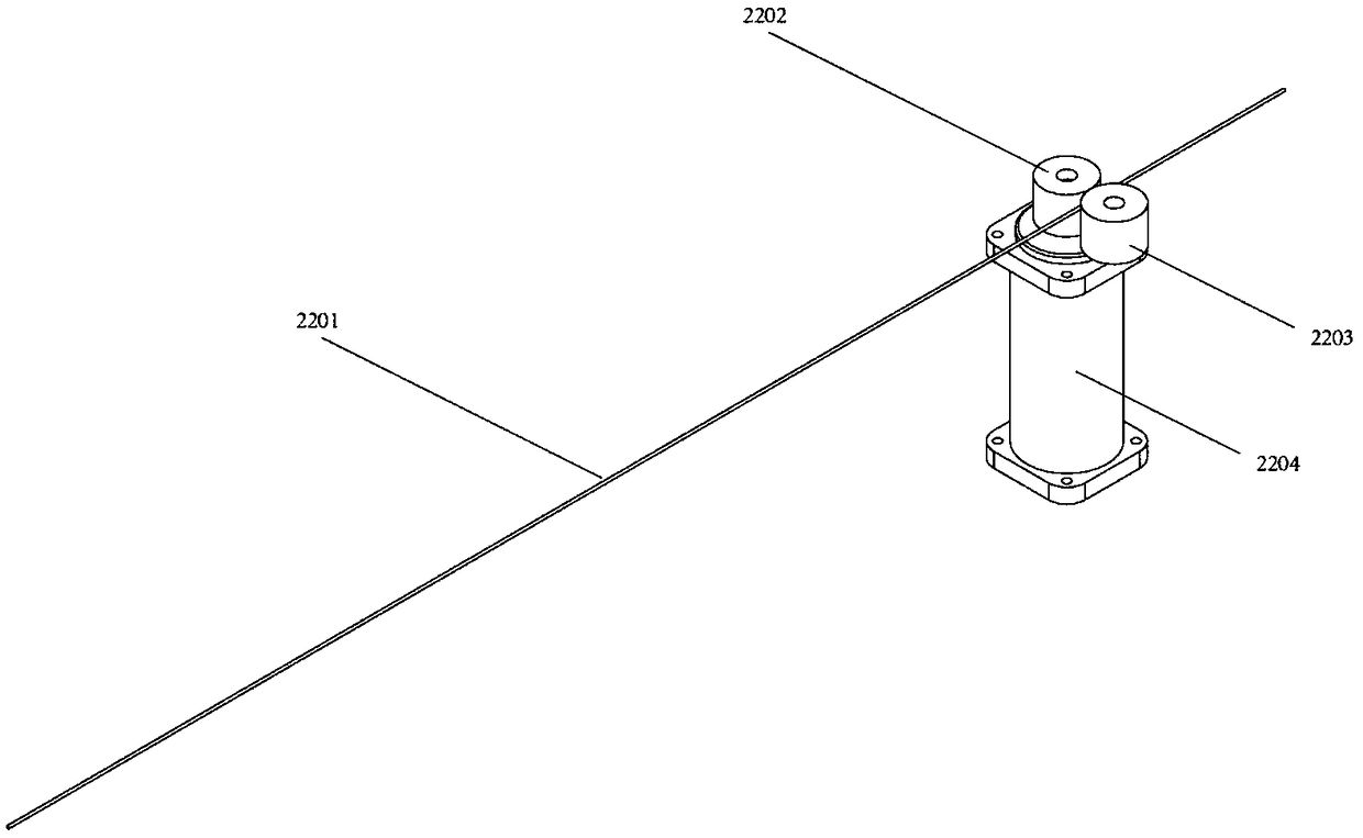 A surgical robot for radioactive particle implantation