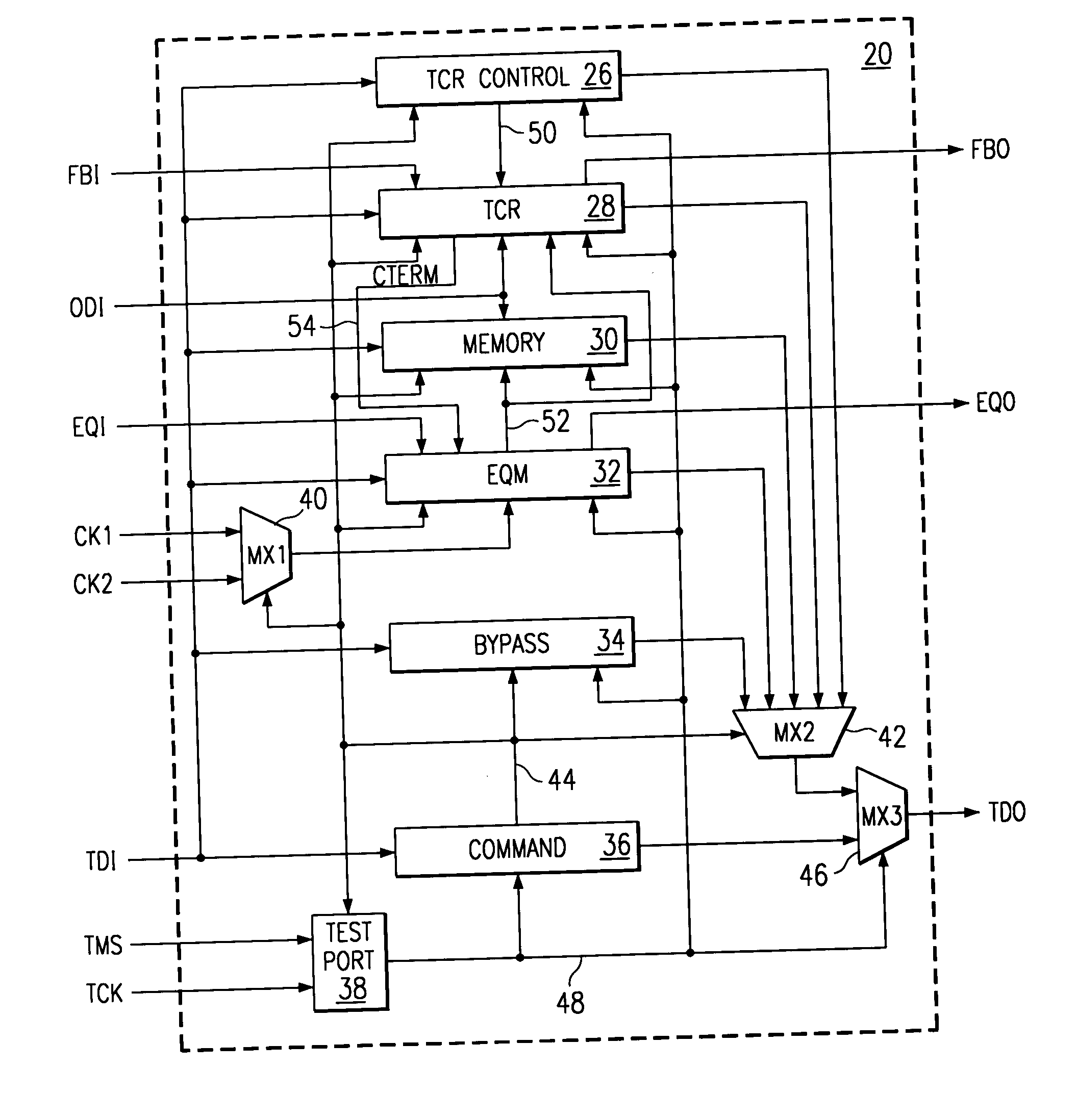 Digital bus monitor integrated circuits