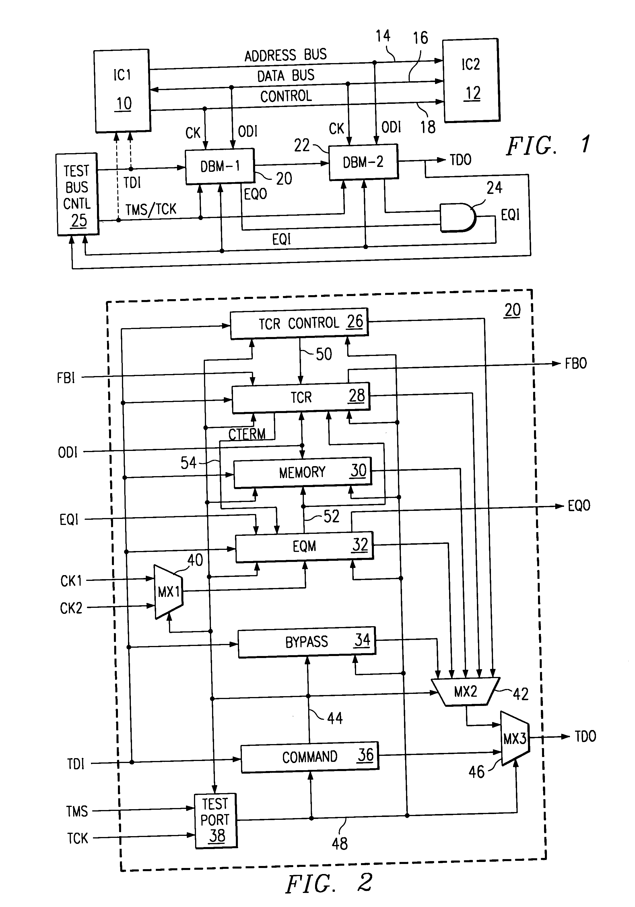 Digital bus monitor integrated circuits