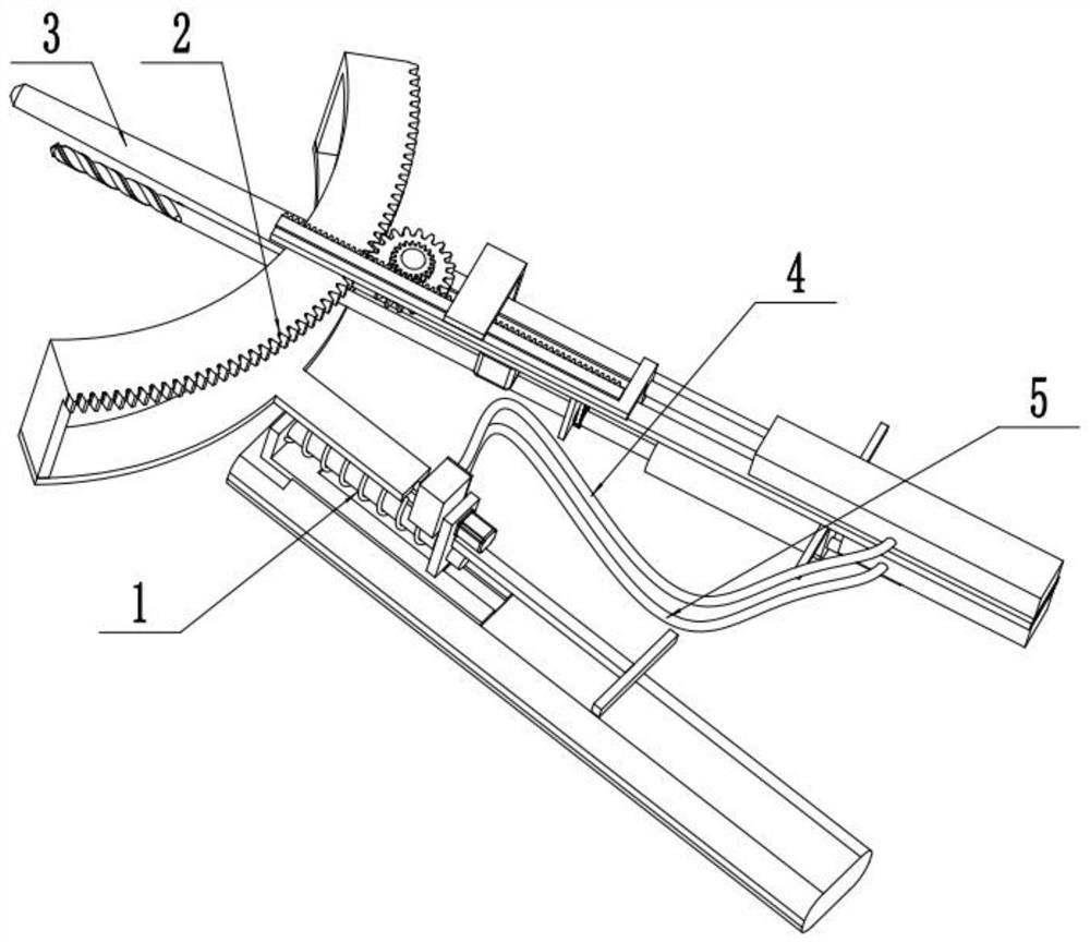 Dental nerve-based child stomatological department root canal insertion device