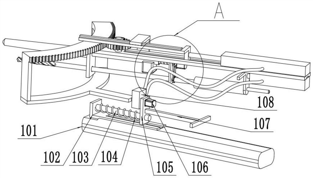 Dental nerve-based child stomatological department root canal insertion device