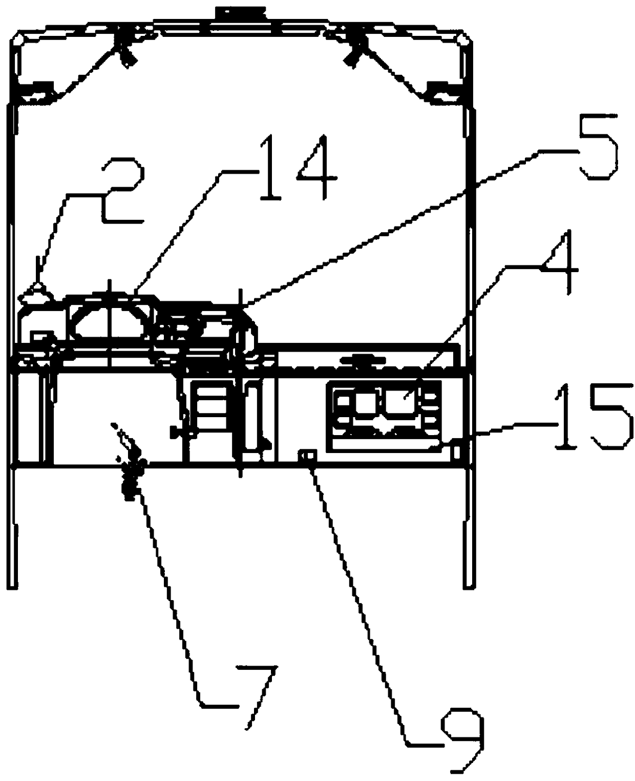 Automobile traffic light zebra crossing safe and intelligent driving control system and method