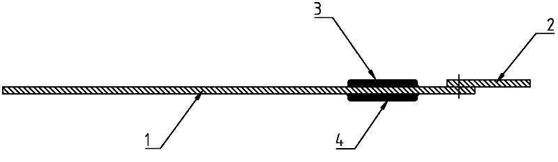 Anode tab, soft packing lithium ion battery and method for manufacturing anode tab