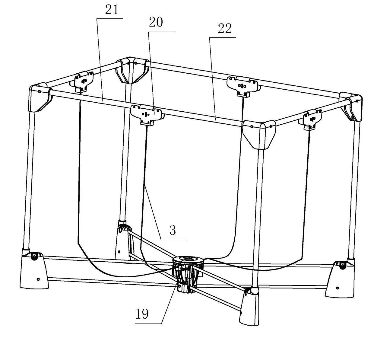 Foldable playpen