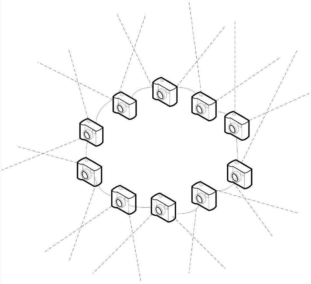 Virtual reality live broadcast method, virtual reality live broadcast system and use thereof