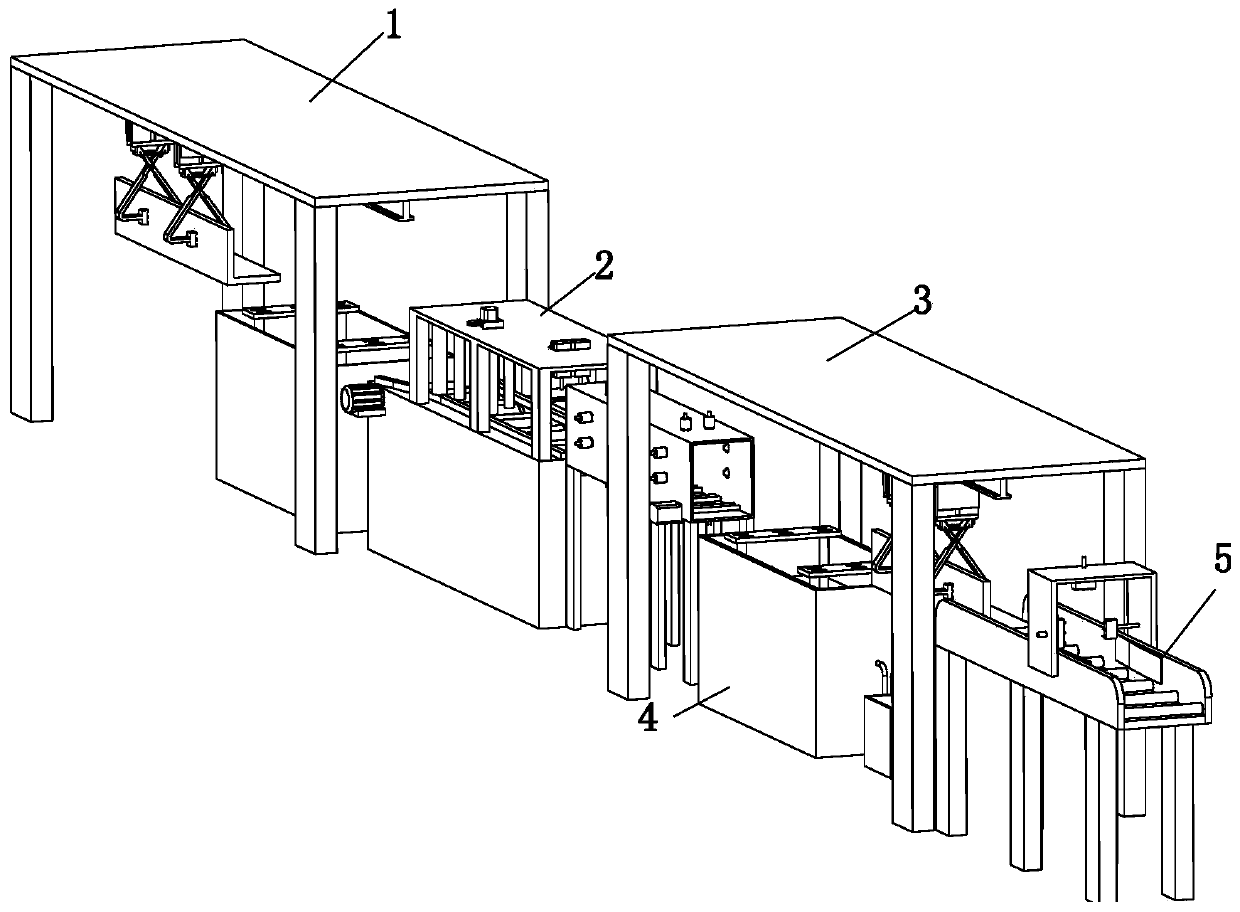 A component of coating equipment on the surface of angle steel