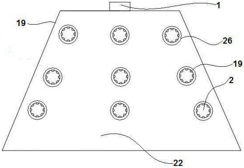 Breakwater and wave power generation device