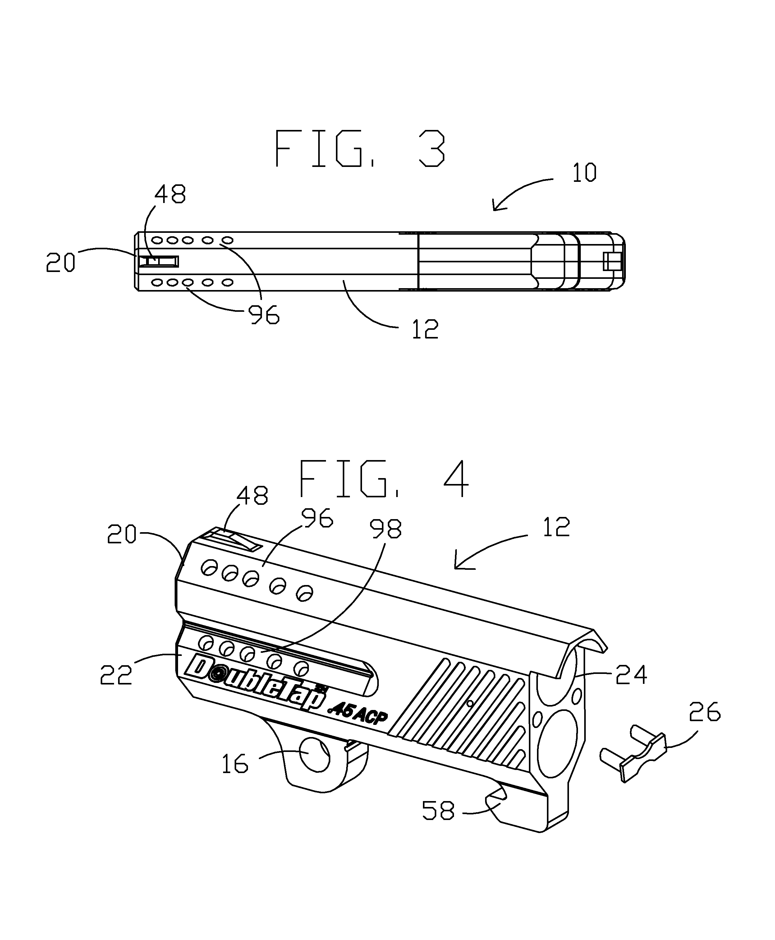 Two shot pistol